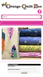 Mobile Screenshot of orangequiltbee.com